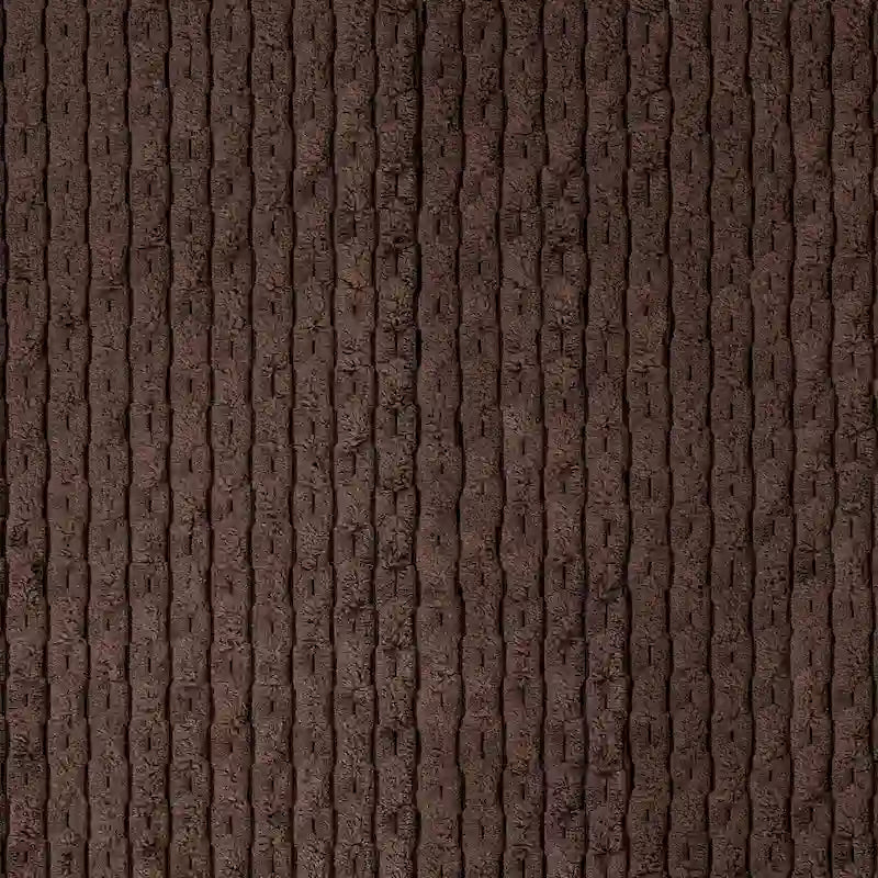 Grand pouf rond texturé en velours côtelé Chocolat Moutarde Sarcelle Rose Poudré Ivoire