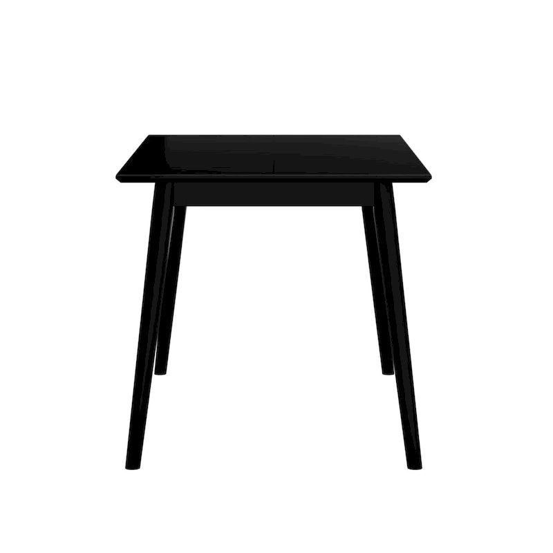 Table de salle à manger en pin massif Mid-Century Modern, Noyer & Pacanier